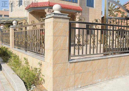 不銹鋼點(diǎn)狀花紋管圍欄